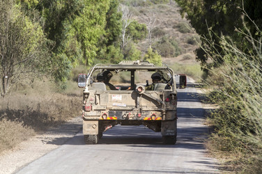 Soldaten der Israel Defense Forces (IDF), Erez