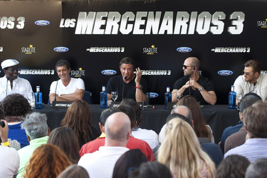'The Expendables 3' Pressetermin, Marbella