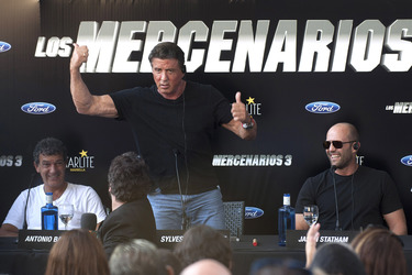 'The Expendables 3' Pressetermin, Marbella