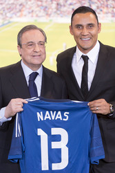 Real Madrid präsentiert Keylor Navas, Madrid
