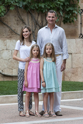 Spanish Royal Family Summer Photocall in Mallorca