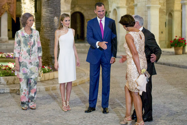 Enmpfang im Palast Palau de l'Almudaina, Palma de Mallorca