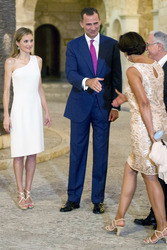 Enmpfang im Palast Palau de l'Almudaina, Palma de Mallorca