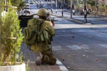 Straßenkampf in Bethlehem
