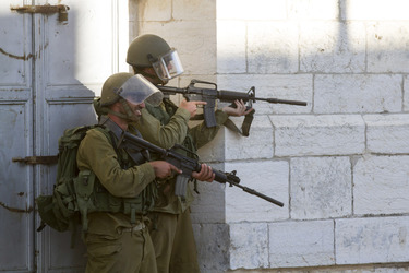Straßenkampf in Bethlehem