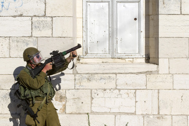 Straßenkampf in Bethlehem