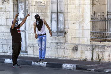 Straßenkampf in Bethlehem