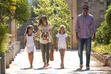 Die spanische Königsfamilie besucht Sierra de Tramuntana, Mallorca
