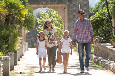 Die spanische Königsfamilie besucht Sierra de Tramuntana, Mallorca