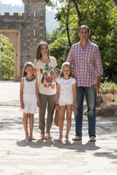 Die spanische Königsfamilie besucht Sierra de Tramuntana, Mallorca