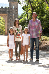 Die spanische Königsfamilie besucht Sierra de Tramuntana, Mallorca