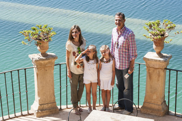 Die spanische Königsfamilie besucht Sierra de Tramuntana, Mallorca