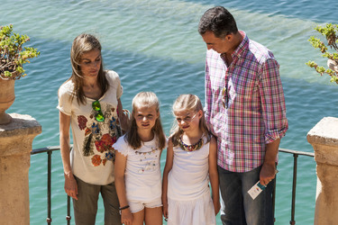 Die spanische Königsfamilie besucht Sierra de Tramuntana, Mallorca