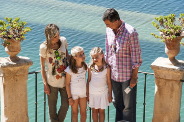 Die spanische Königsfamilie besucht Sierra de Tramuntana, Mallorca