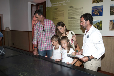 Die spanische Königsfamilie besucht Sierra de Tramuntana, Mallorca