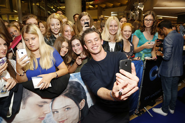 'Saphirblau' Premiere, München