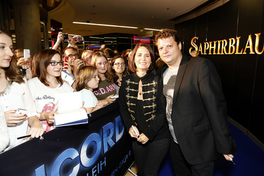 'Saphirblau' Premiere, München