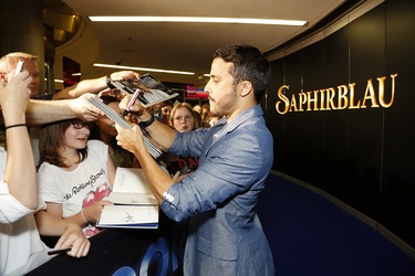 'Saphirblau' Premiere, München