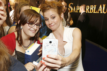 'Saphirblau' Premiere, München