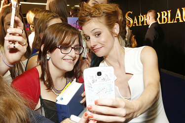 'Saphirblau' Premiere, München
