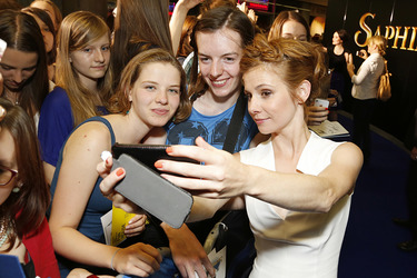 'Saphirblau' Premiere, München
