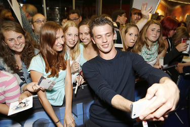 'Saphirblau' Premiere, München