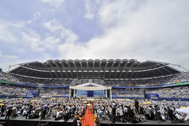 Papst Franziskus besucht Südkorea