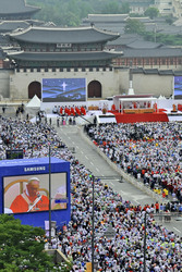 Papst Franziskus besucht Südkorea