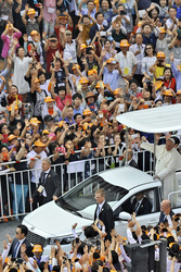 Papst Franziskus besucht Südkorea