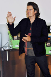 nkunft von Orlando Bloom, Tokio