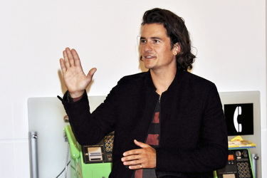 nkunft von Orlando Bloom, Tokio