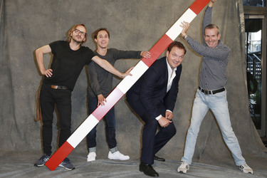 'Bornholmer Strasse' Photocall, Hamburg