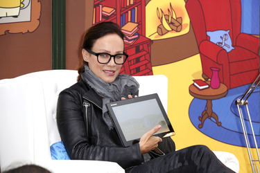 Sonja Kirchberger trifft Berliner Kinder 'Unter der Leselampe', Berlin