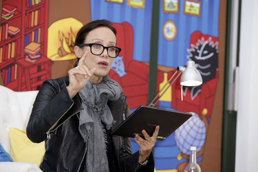 Sonja Kirchberger trifft Berliner Kinder 'Unter der Leselampe', Berlin