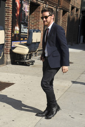 James McAvoy bei der 'Late Show with David Letterman', New York