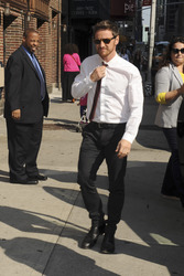 James McAvoy bei der 'Late Show with David Letterman', New York