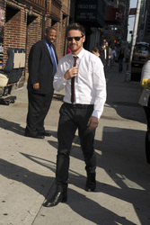 James McAvoy bei der 'Late Show with David Letterman', New York