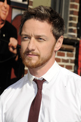 James McAvoy bei der 'Late Show with David Letterman', New York
