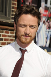 James McAvoy bei der 'Late Show with David Letterman', New York