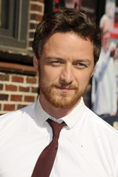 James McAvoy bei der 'Late Show with David Letterman', New York