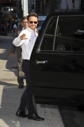 James McAvoy bei der 'Late Show with David Letterman', New York