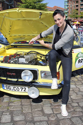 Start der 7. Hamburg-Berlin-Klassik Oldie-Rallye, Hamburg