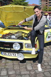 Start der 7. Hamburg-Berlin-Klassik Oldie-Rallye, Hamburg