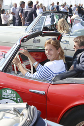 Start der 7. Hamburg-Berlin-Klassik Oldie-Rallye, Hamburg