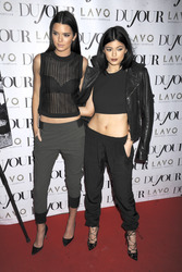 DuJour Magazine Party für Kendall & Kylie Jenner, New York