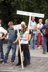'Freiheit statt Angst' Demo, Berlin