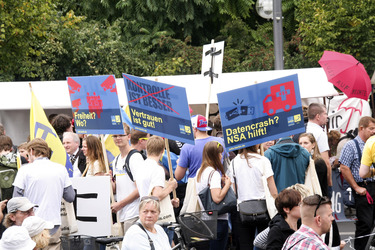 'Freiheit statt Angst' Demo, Berlin