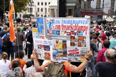 'Freiheit statt Angst' Demo, Berlin