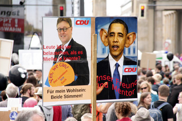 'Freiheit statt Angst' Demo, Berlin