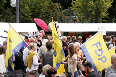 'Freiheit statt Angst' Demo, Berlin